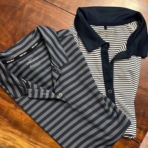 Bundle of 2 womens nike golf polos